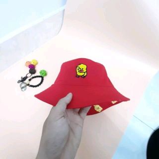 Mũ Bucket Con Vịt 2 Mặt Mũ Bucket 2 Da 2 Mặt Đều Đội Được