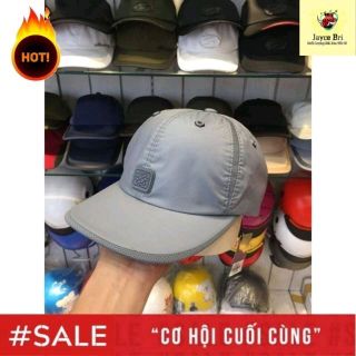 Nón Sơn Cao Cấp Màu Xám Viền Xám Mũ Lưỡi Trai Sơn