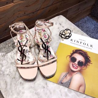 Giày sandal đế đá màu cao cấp