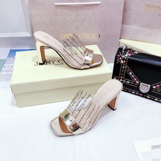 Dép cao got phối mika da