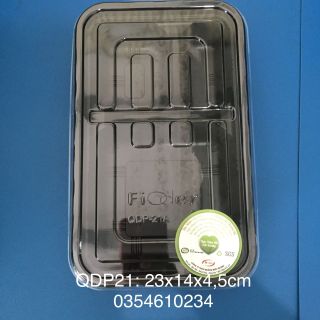 Họp nhựa đựng cơm 3 ngăn size bé