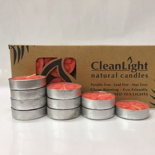 Hộp 10 viên Nến Tealight cháy 2 giờ 30 phút - 3 giờ không mùi không khói