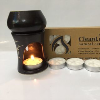 Hộp 10 viên Nến Tealight cháy 2 giờ 30 phút - 3 giờ không mùi không khói