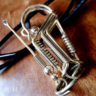 Móc khóa inox - Loại Đồng Thau nguyên chất không phải Xi