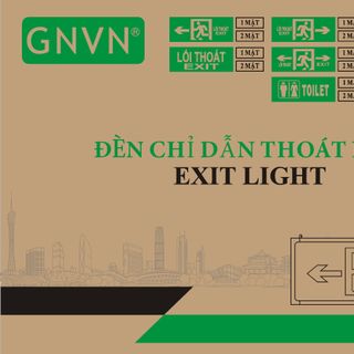 ĐÈN EXIT CAO CẤP TOILET GNVN HW-128 LED