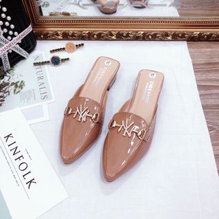 Dép sục da bóng đẹp