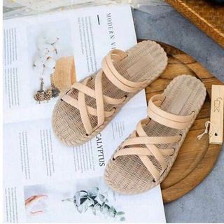 Dép nhựa giả cói