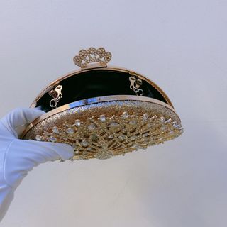 Ví cầm tay kim tuyến 01