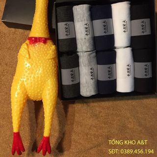 Tất nam cổ cao khử mùi