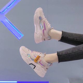 Giày bata cao cấp siêu dẹp da quang