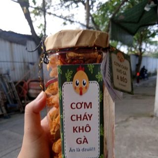 Cơm cháy khô gà
