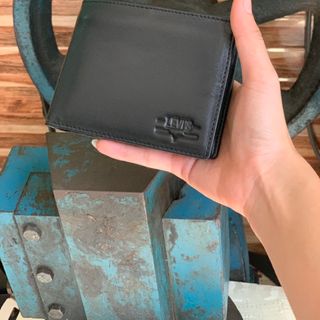 Ví Nappa dập logo