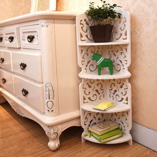 Kệ Góc 4 Tầng Hoa Văn Gỗ giá sỉ​ giá bán buôn