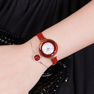 Đồng hồ dây da nhiều màu