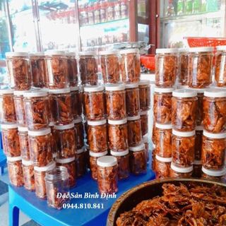 Mực rim ớt tỏi 500g