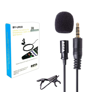 SỈ MICRO BOYA BY-LM10 Micro cài áo thu âm cho Điện Thoại Máy tính Máy Quay