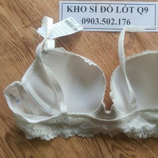 Áo lót Boya ren cài trước mút mỏng