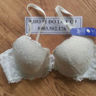Áo lót Boya ren cài trước mút mỏng