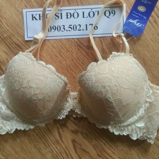 Áo lót Boya ren cài trước mút mỏng