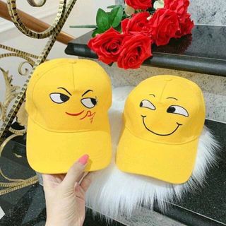NÓN LƯỠI TRAI MẶT CƯỜI NGỘ NGHĨNH