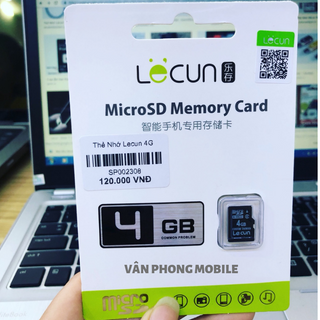 thẻ nhớ lecun 4g