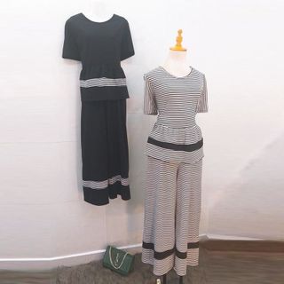 Set Bộ Đen Big Size Ống Loe