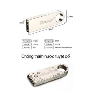 USB KINGSTON CHỐNG NƯỚC SE9 8G