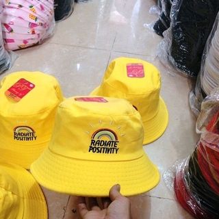 MŨ BUCKET MẪU MỚI MŨ BUCKET THÊU CẦU VÒNG