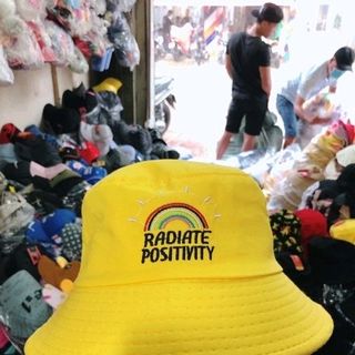 MŨ BUCKET MẪU MỚI MŨ BUCKET THÊU CẦU VÒNG