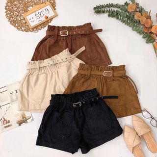 Quần short lưng bo cao kèm belt bán đắt lắm luôn giá sỉ