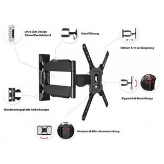 Sỉ Giá Treo Tivi Xoay Đa Năng NB-P4 32 - 55 inchFull Box VUAPHUKIENS09