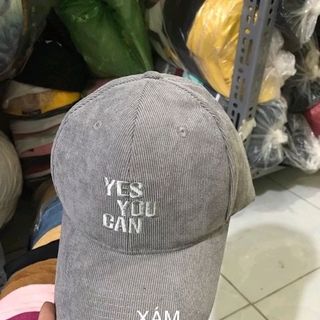 NÓN LƯỠI TRAI CÁ TÍNH NỈ GÂN VÃI NHẬP