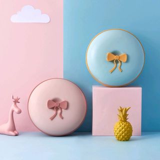 Khay mứt tròn nơ cute 2020