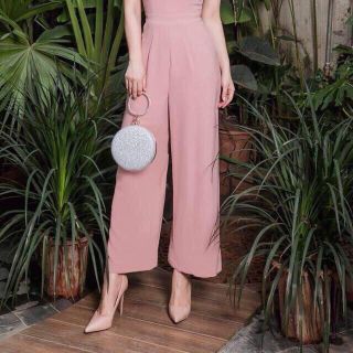 Jumsuit dài TK tay bồng kết đá cao cấp