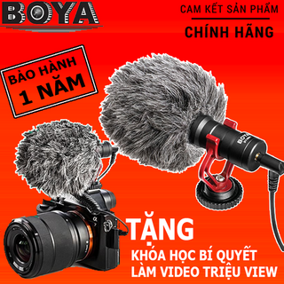 SỈ LẺ MICRO BOYA BY-MM1 Thu âm cao cấp cho máy ảnh DSLR action camera và điện thoại giá sỉ