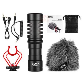 SỈ LẺ MICRO BOYA BY-MM1 Thu âm cao cấp cho máy ảnh DSLR action camera và điện thoại