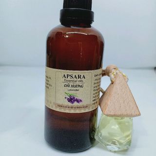 Combo 1 lọ tinh dầu dứa 100ml và 1 lọ treo thơm phòng thơm xe