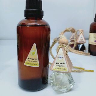 Combo 1 lọ tinh dầu dứa 100ml và 1 lọ treo thơm phòng thơm xe