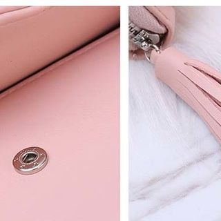 Ví nữ cầm tay cao cấp kiểu ngang nhọn FT90 Shalla