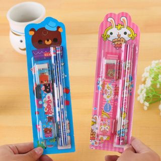 Bộ dụng cụ học tập 5 món dễ thương