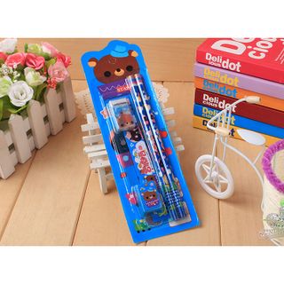 Bộ dụng cụ học tập 5 món dễ thương