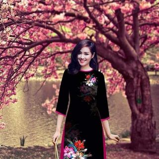 Set áo dài cách tân quần – MS2019-1AD