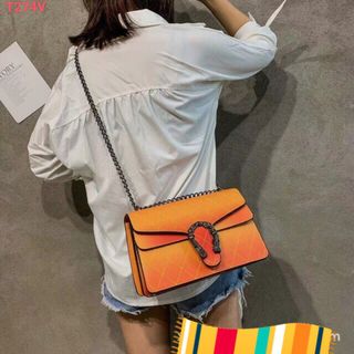 TÚI XÁCH CAO CẤP CHO NỮ - Túi Đeo Chéo Khóa Rồng