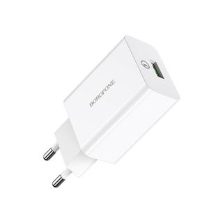 Cóc Sạc Nhanh BOROFONE BA21A BA-21A - 1 Cổng USB EU