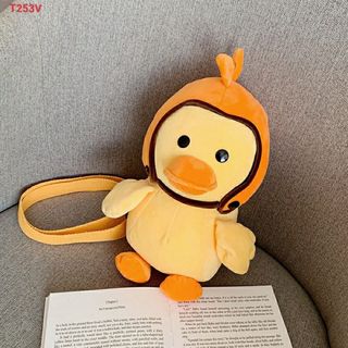 Túi Đeo Chéo Nữ Thú Nhồi Bông - Túi Hình Thú