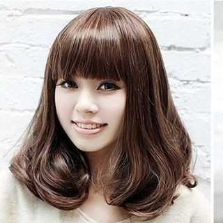Bộ Tóc Ngang Vai Xoăn Nhẹ MHS 14 tặng trùm tóc giá sỉ​ giá bán buôn