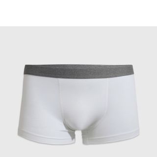 Quần boxer nam trắng lưng trơn CELEB QN04