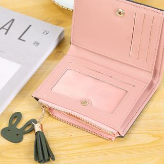 Ví mini nữ cầm tay dự tiệc màu tương phản nhiều ngăn K2 Shalla
