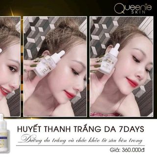 Huyết thanh trắng da 7 days Queenie skin