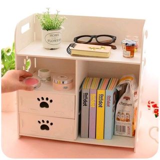 Kệ Đựng Mỹ Phẩm Sách Báo Hình Bàn Chân